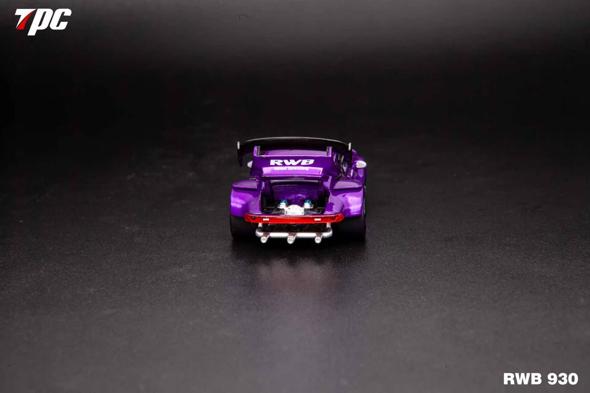 (Coming Soon) FG x TPC Customized 1/64 RWB930 Fully Open Diecast Model - Violet Purple