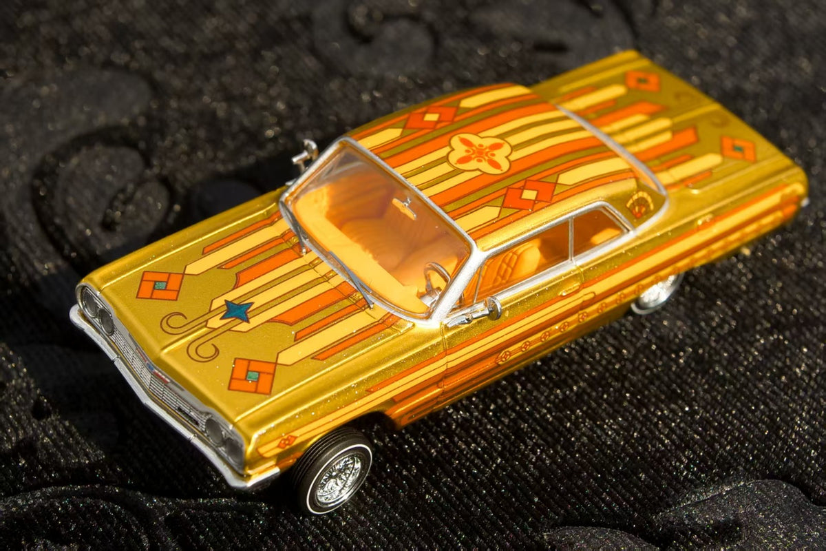 (Coming Soon) 97M 1/64 1964 Blossom Glass Chevrolet Impala - APA EXPO Exhibition Limited Edition