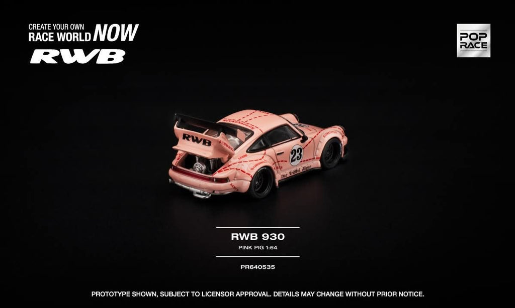 (Pre-order) POPRACE 1/64 RWB 930 "PINK PIG"