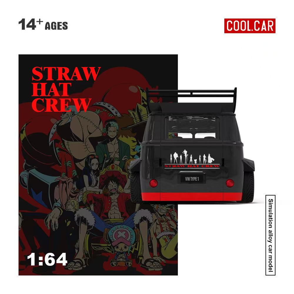 (Coming Soon) COOLCAR 1/64 Volkswagen T1 One Piece livery Diecast