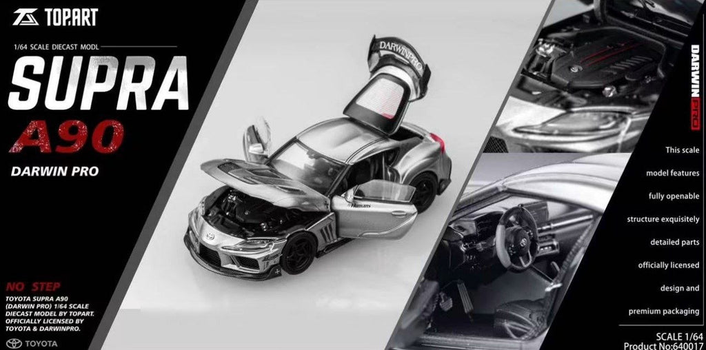 (Coming Soon) TOPART 1:64 DarwinPro 66G WBK Supra A90 APA Expo Exclusive **LIMITED TO 1000pcs**
