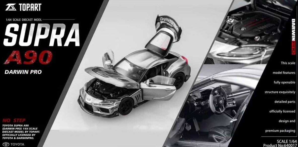 (Coming Soon) TOPART 1:64 DarwinPro 66G WBK Supra A90 APA Expo Exclusive **LIMITED TO 1000pcs**