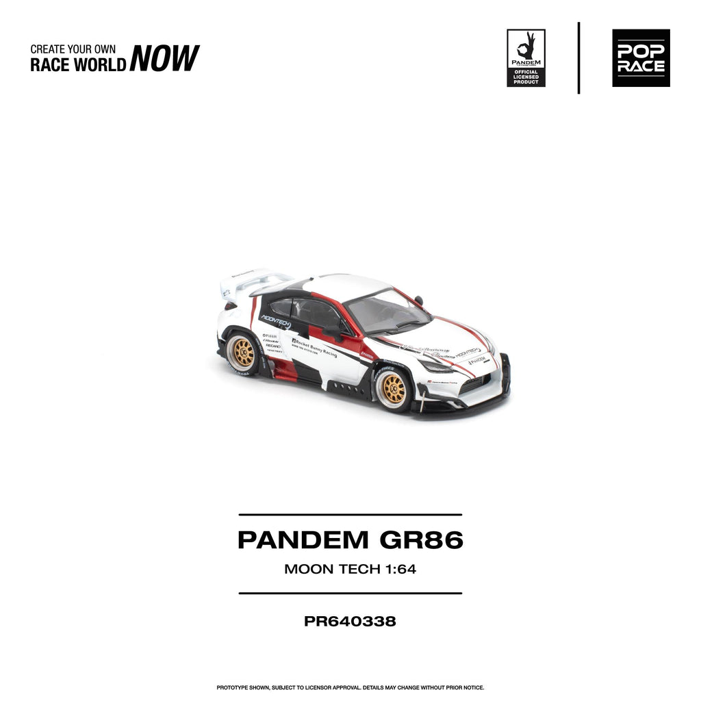 (Coming Soon) POPRACE 1/64 PANDEM GR 86 MOONTECH