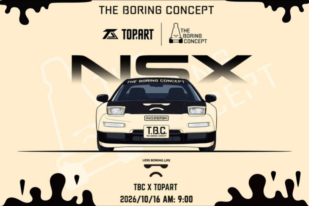 (Coming Soon) TOPART x The Boring Concept 1:64 Honda NSX NA1 APA Expo Exclusive **LIMITED TO 1500pcs**