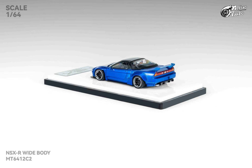 (Coming Soon) MICROTURBO 1/64 NSX Wide Body - Metallic Blue