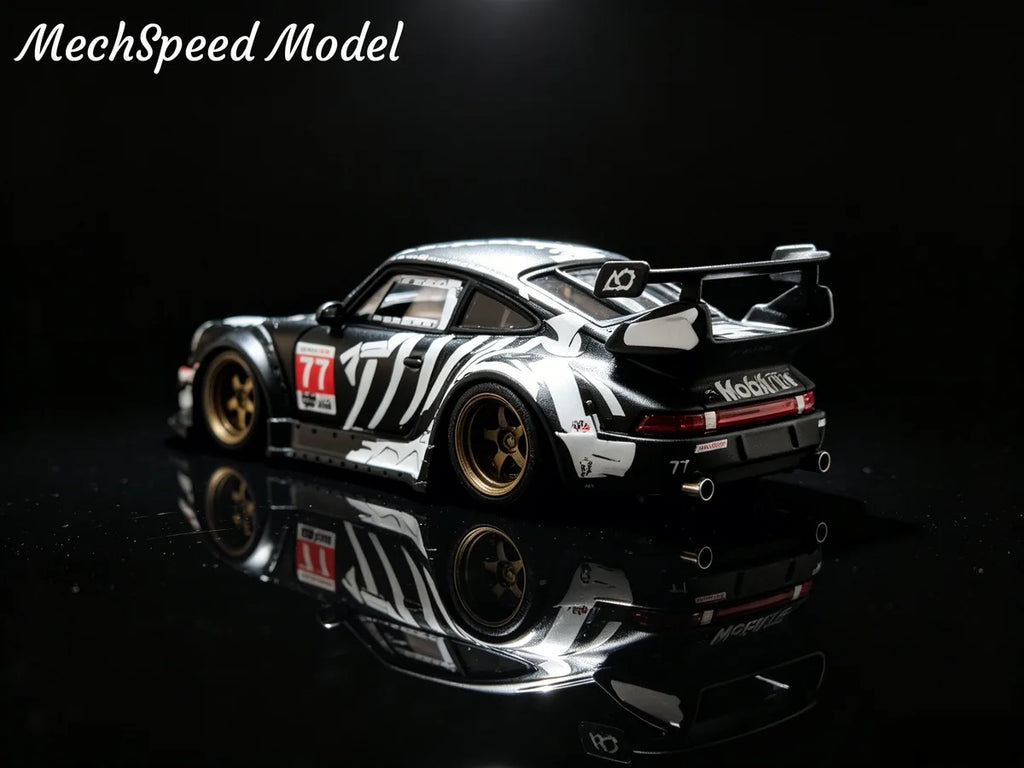 (Coming Soon) MECHSPEED 1:64 (RESIN) RWB 964 GT Wing Modified Version Resin Model - Bone Dragon