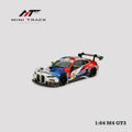 (Coming Soon) MINITRACK 1:64 M4 2nd Generation G82 GT3 Blue-White Racing Livery Carriage #46