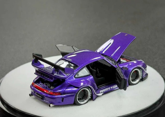 (Pre-Order) PGM 1/64 RWB 993 Luxury Edition - Metallic Purple **LIMITED QUANTITIES ** ETA-JULY