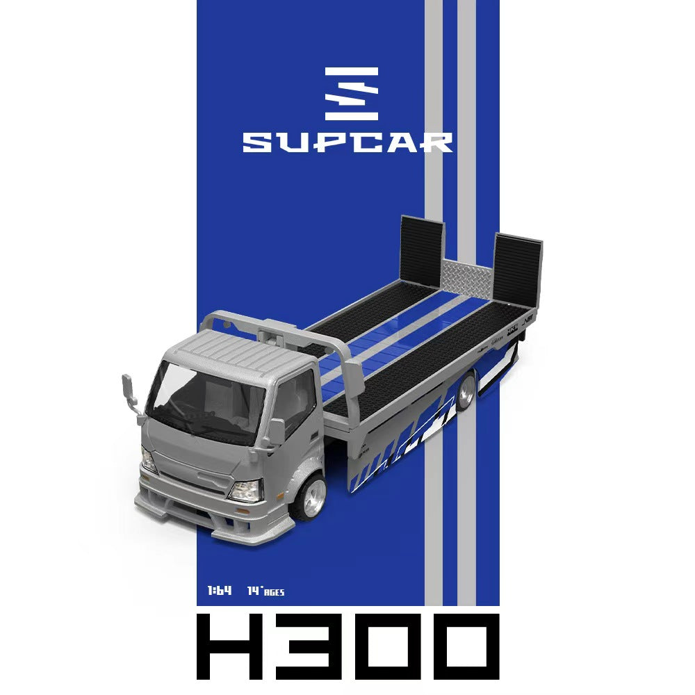(Coming Soon) SUPCAR 1:64 H300 Blue&Silver Livery