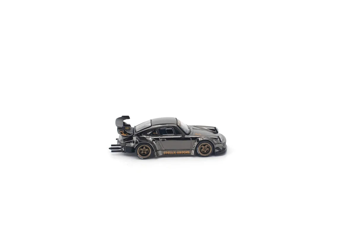 (Coming Soon) POPRACE 1:64 RWB 930 GUN METAL PR640-559