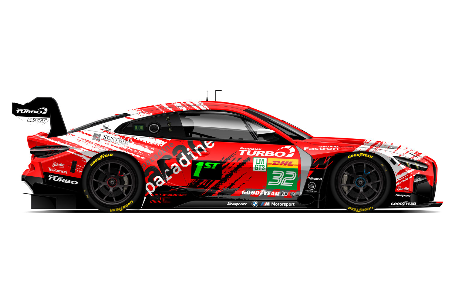 (Coming Soon) ALMOSTREAL 1/64 BMW M4 GT3 EVO (G82) - 2026 FIA WEC Spa-Francorchamps (BEL) #32