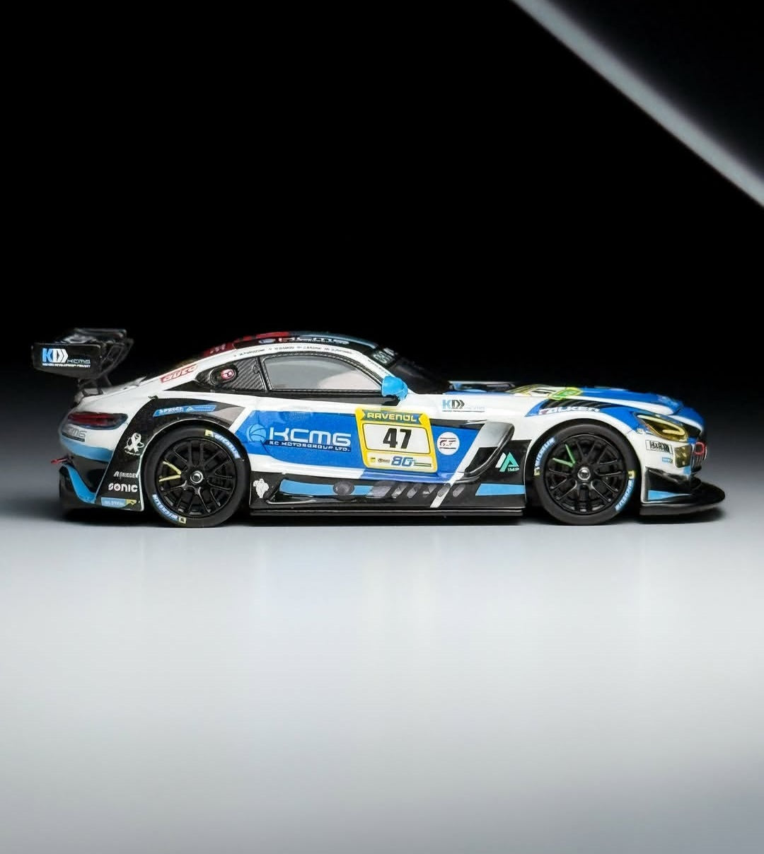 (Coming Soon) KILOWORKS 1/64 AMG GT3 #47 EVO KCMG 2026 Nürburgring 24H Hong Kong Toycar Salon Exclusive