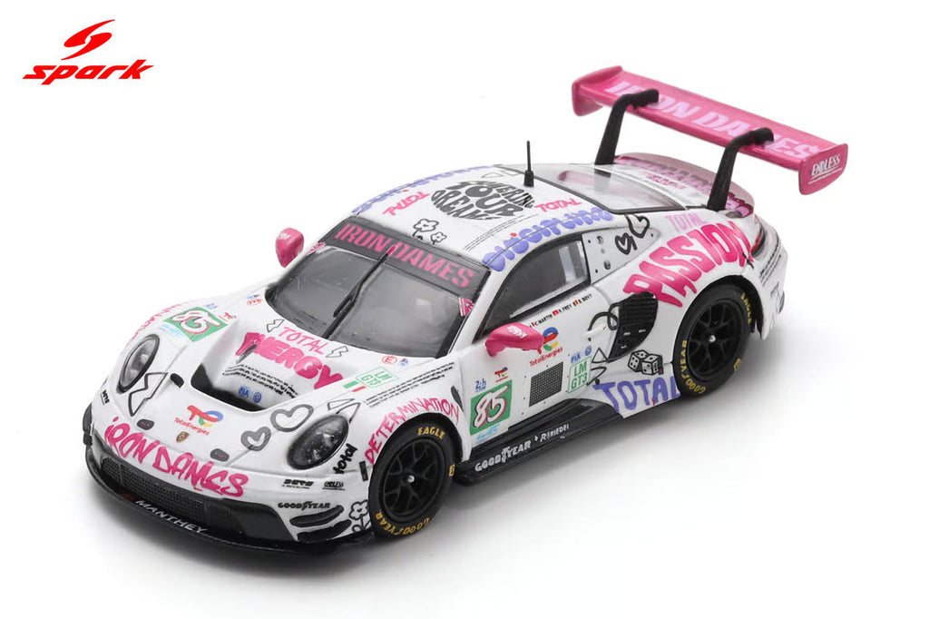 (Coming Soon) SPARK 1:64 Porsche 911 GT3 R LMGT3 No.85 IRON DAMES