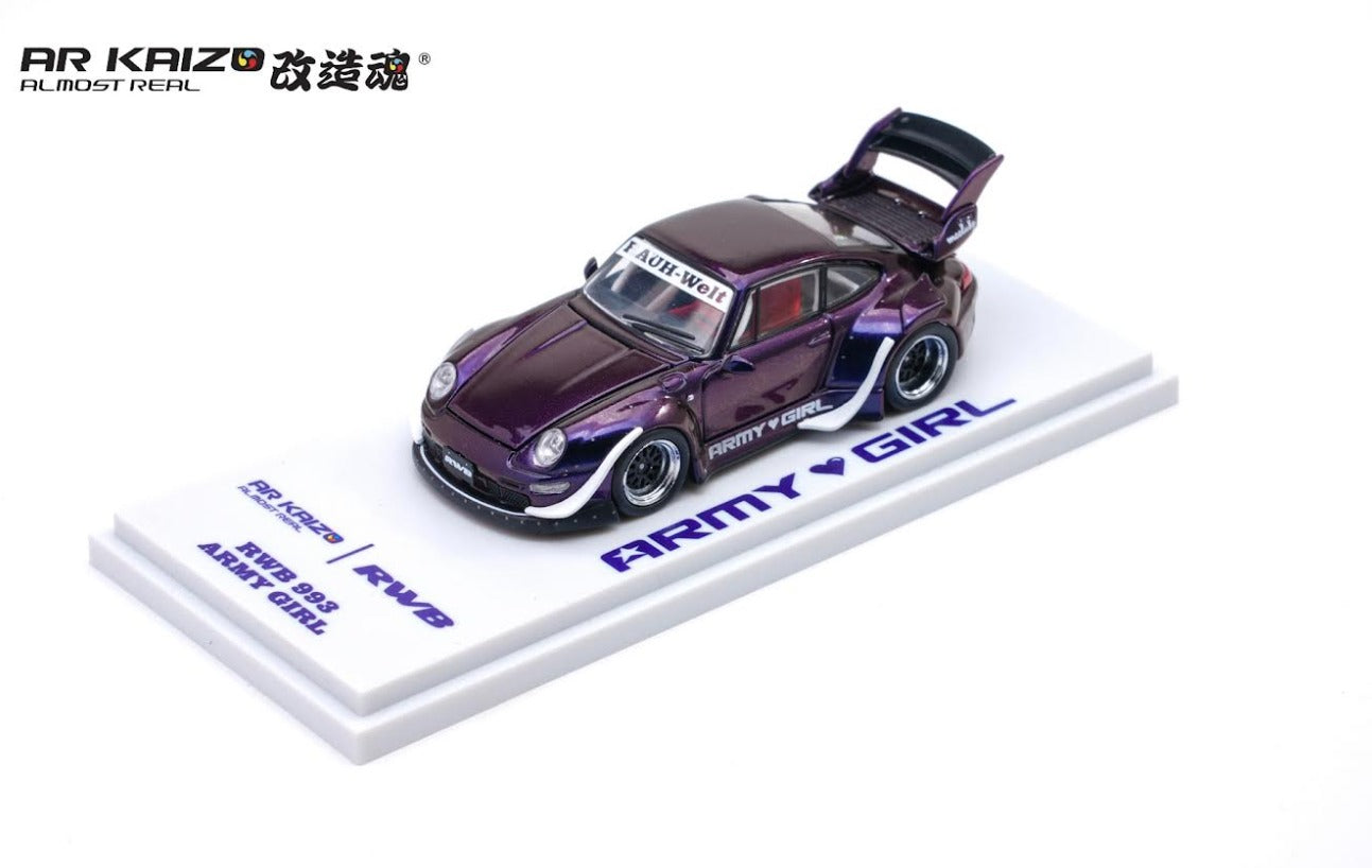 (Coming Soon) AR KAIZO 1/64 RWB 993 ARMY GIRL