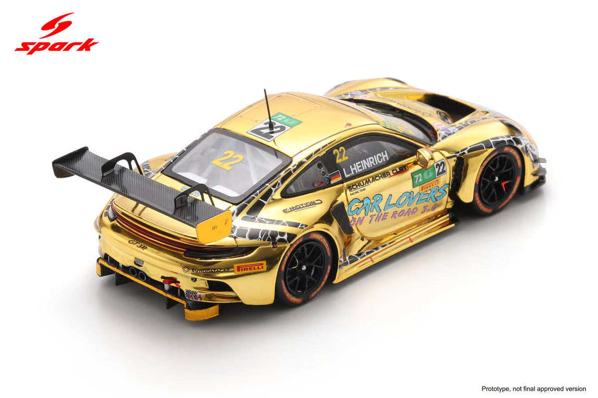 (Coming Soon) SPARK 1:64 Porsche 911 GT3 R (992) No.22 SCHUMACHER CLRT 3rd Macau GT Cup - FIA GT World Cup 2025 Laurin HEINRICH