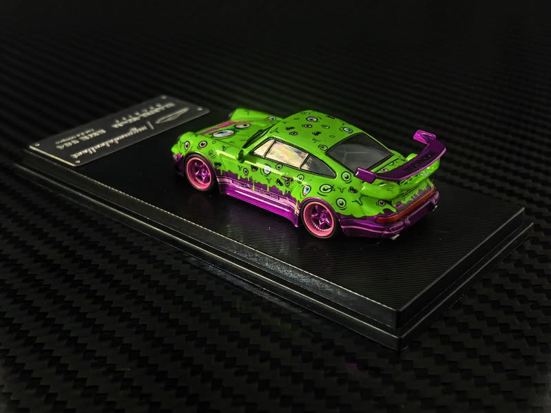 (Coming Soon) MYMODELCOLLECT 1:64 RWB964 GT Wing Diecast Model Boo!nigan