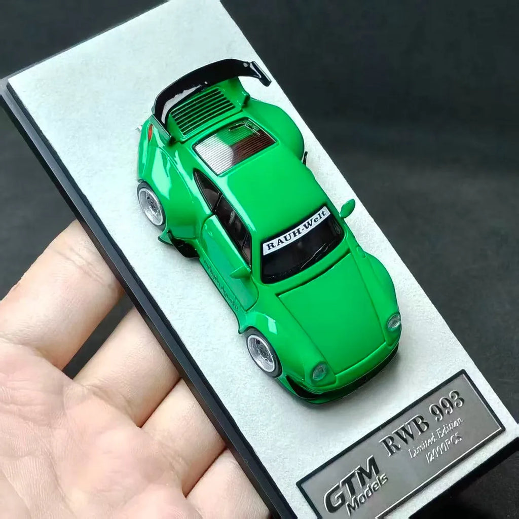 (Coming Soon) GTM 1:64 Porsche RWB 993 Green