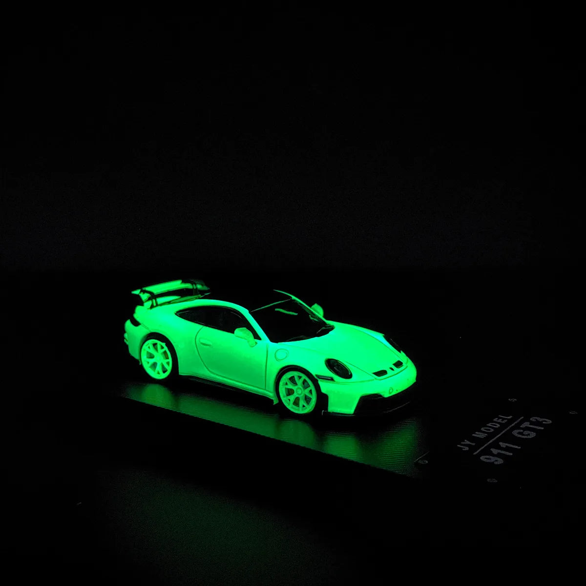 (Coming Soon) JY MODEL 1:64 Porsche 911 GT3 Black Luminescent