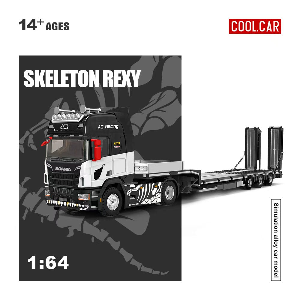(Pre-Order) COOLCAR 1:64 Scania FLATBED TRANSPORT VEHICLE Diecast Model **DEADLINE June 28th, 2026**