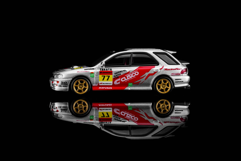(Coming Soon) MOTORHELIX 1/64 Subaru Impreza Wagon WRX STi Verion VI - CUSCO Livery Silver