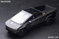 (Coming Soon) DM MODEL 1/64 Tesla Pickup Truck Black & Silver "Radiation" Livery