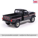 (Coming Soon) IXOAMERICA 1:64 1983 Ford F-150 XLS Flareside 4x4 - Raven Black
