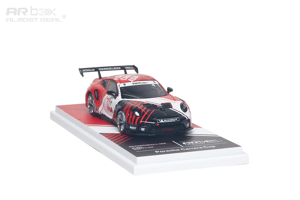 (Coming Soon) ALMOSTREAL 1/64 Porsche 911 Cup Porsche ARbox Carrera Cup Asia 2026 Hero Car