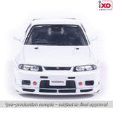 (Coming Soon) IXO America 1:64 1997 Nissan Skyline GT-R R33 Nismo 400R - White