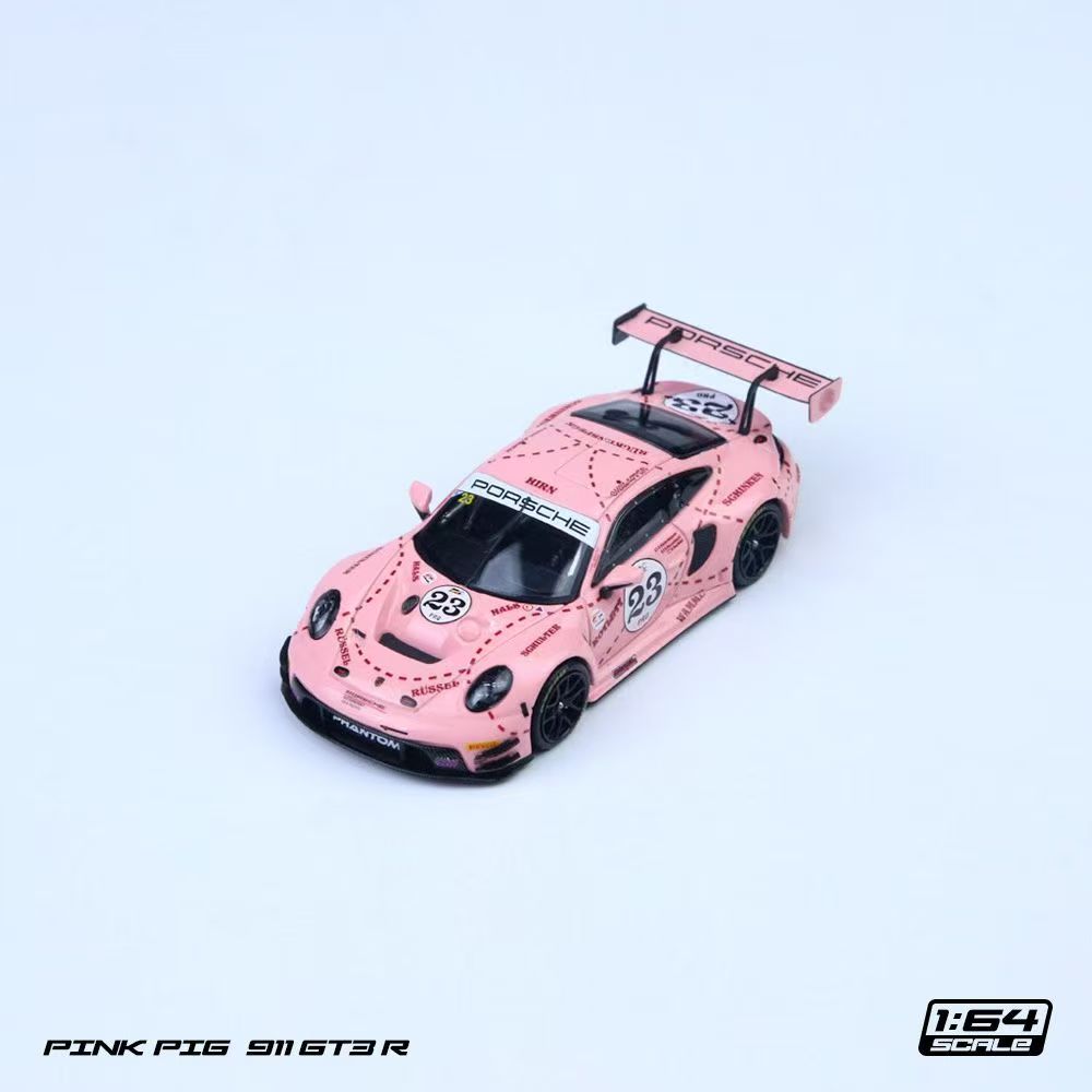 (Coming Soon) Star Race 1:64 Porsche 911 GT3 Pink Pig Livery