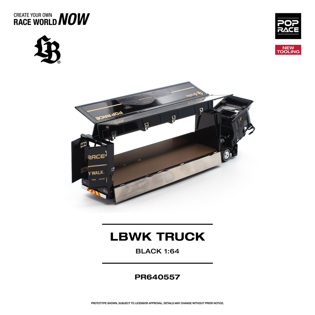 (Pre-Order) POPRACE 1:64 3-Piece Set LBWK AMG/HAULER/FIGURES **DEADLINE JULY 31st,2026**