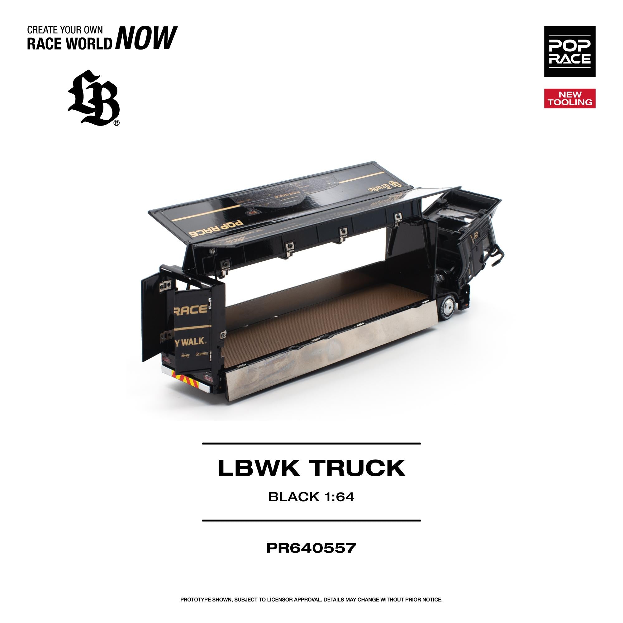 (Pre-Order) POPRACE 1:64 3-Piece Set LBWK AMG/HAULER/FIGURES **DEADLINE JULY 31st,2026**