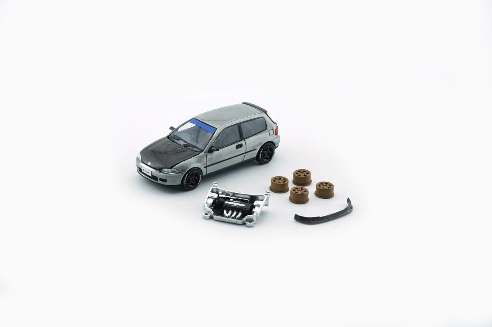 (Coming Soon) BM Creations 1:64 Honda Civic EG6 Raw Version (RHD)