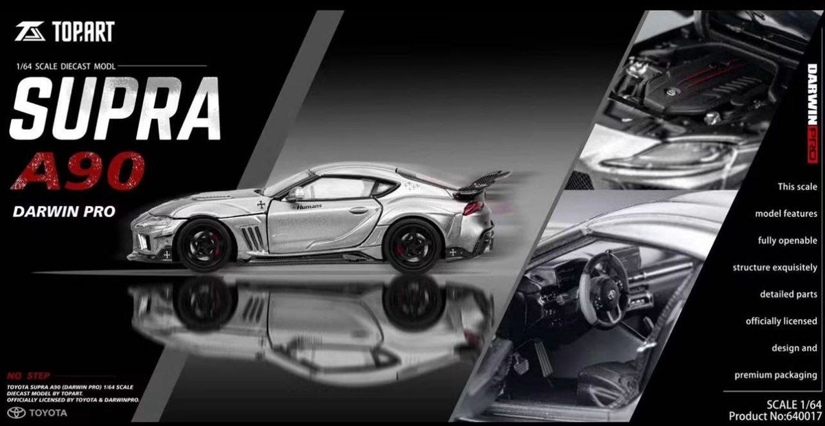 (Coming Soon) TOPART 1:64 DarwinPro 66G WBK Supra A90 APA Expo Exclusive **LIMITED TO 1000pcs**
