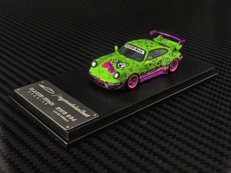 (Coming Soon) MYMODELCOLLECT 1:64 RWB964 GT Wing Diecast Model Boo!nigan