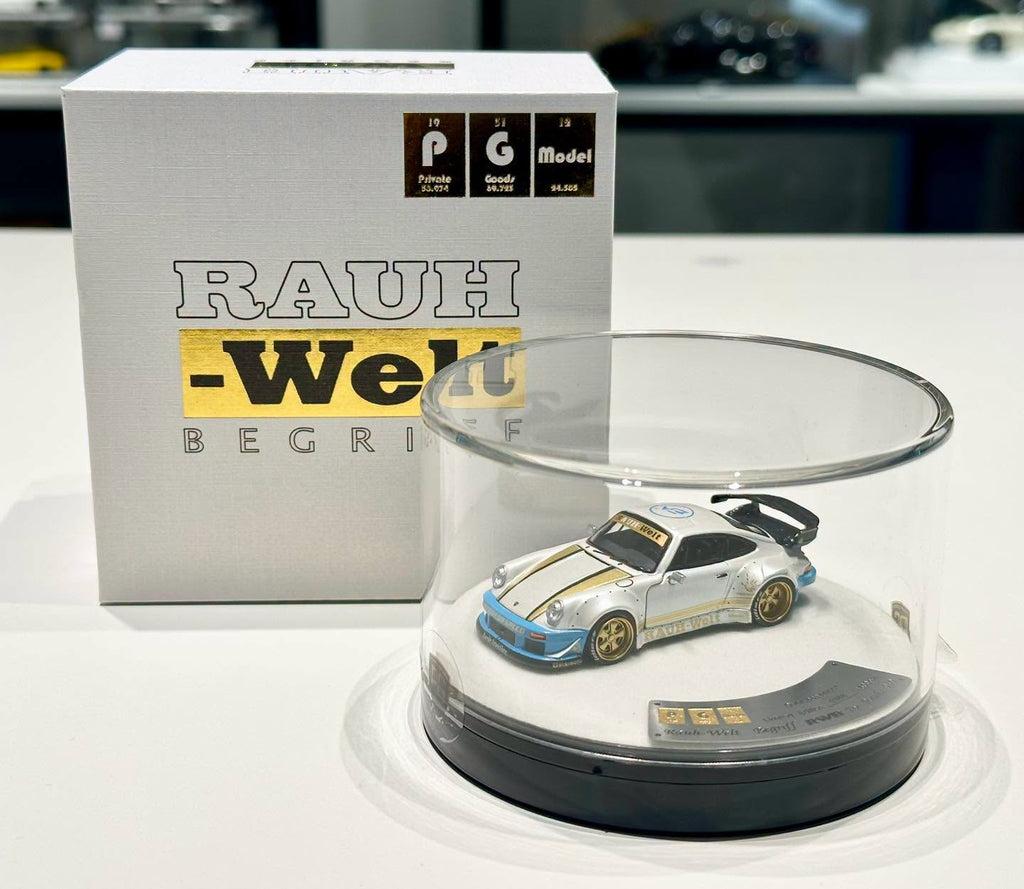PGM 1:64 RWB 930 Matte White - Luxury Version