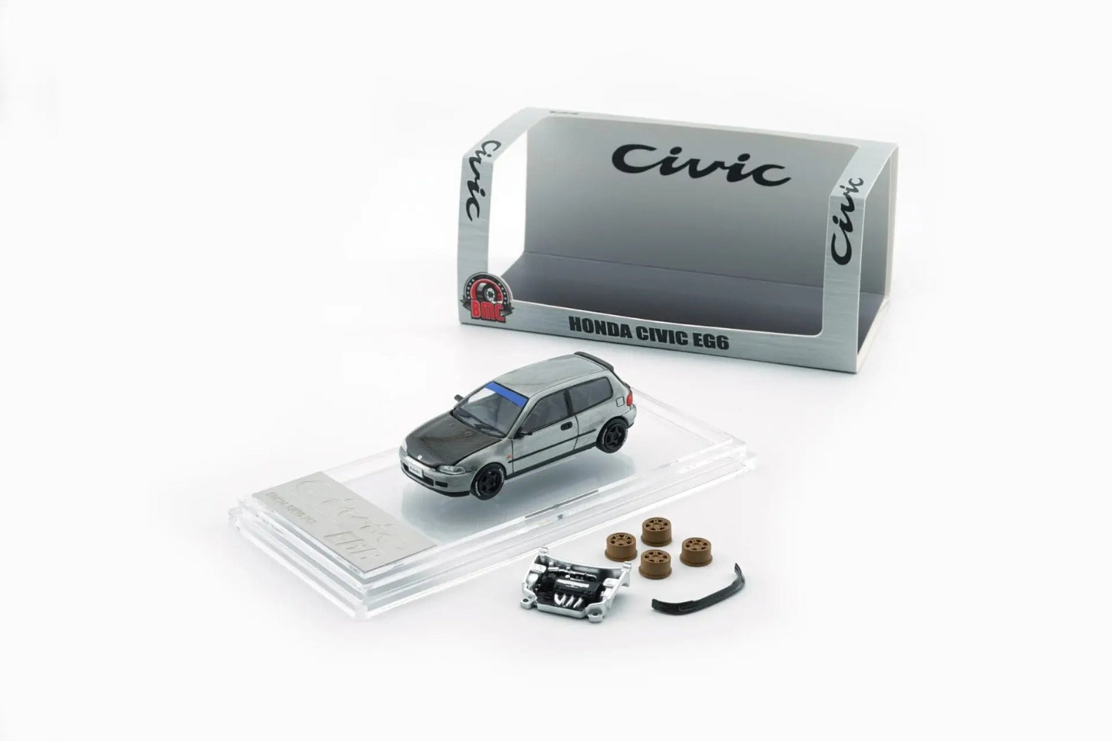 (Coming Soon) BM Creations 1:64 Honda Civic EG6 Raw Version (RHD)