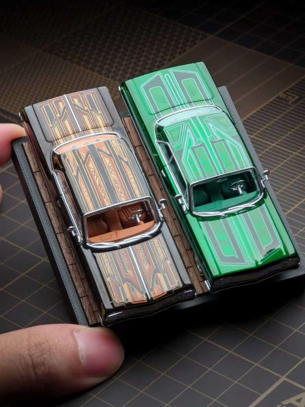 (Pre-Order) 97M 1/64 1964 Chevrolet Impala - Transparent Green ** DEADLINE - July 12th, 2026**