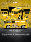 (Coming Soon) COOLCAR 1/64 VW T1 Pickup Minions Livery