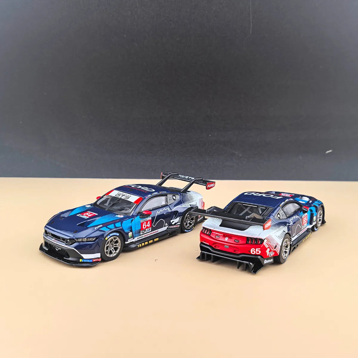 (Coming Soon) ELOWENART 1:64 Ford Mustang GT3 Race Car #65