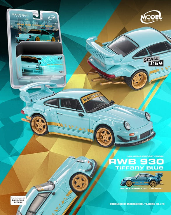 (Coming Soon) MODELMODEL 1/64 RWB 930 Tiffany Blue