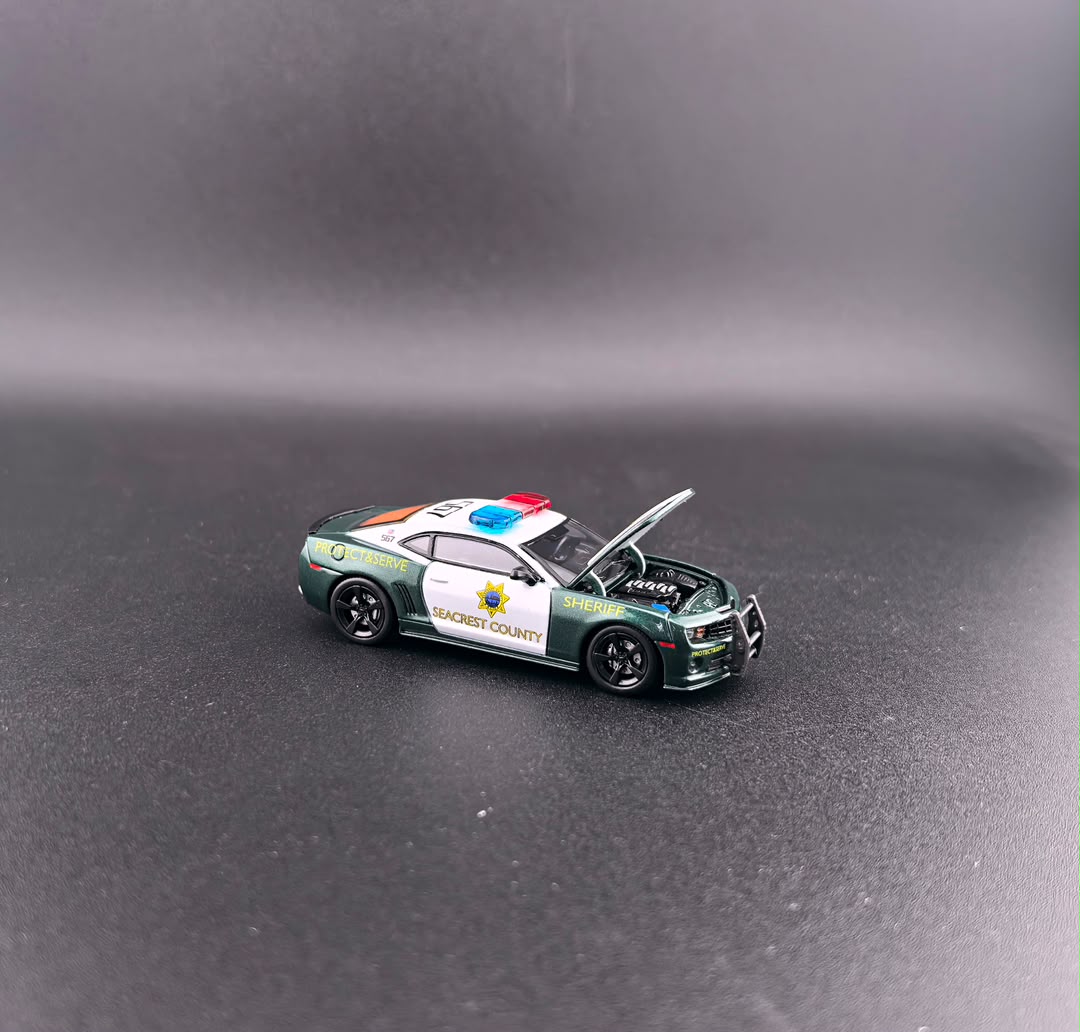 (Coming Soon) 1+1MODEL 1/64 Fifth-Generation Chevrolet Camaro - Need for Speed Police Livery