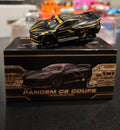 MODELMODEL 1/64 Pandem C8 coupe Black and Gold CDX Exclusive **CHASE RANDOMLY DISTRIBUTED**