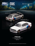(Coming Soon) POPRACE 1/64 Pandem E30 - WHITE (enigma exclusive edition)