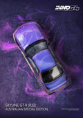 INNO64 1:64 SKYLINE GT-R (R32) Midnight Purple Australia Special Edition