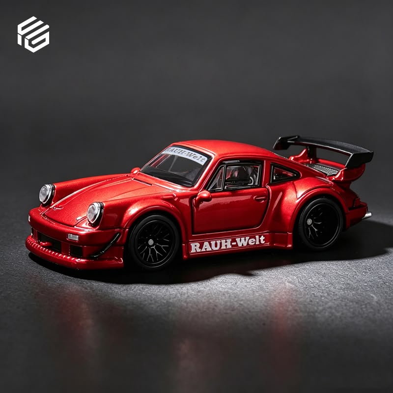 (Pre-Order) FG 1/64 RWB 930 Full Open Diecast Model - Red **Deadline: 18 June 2026**