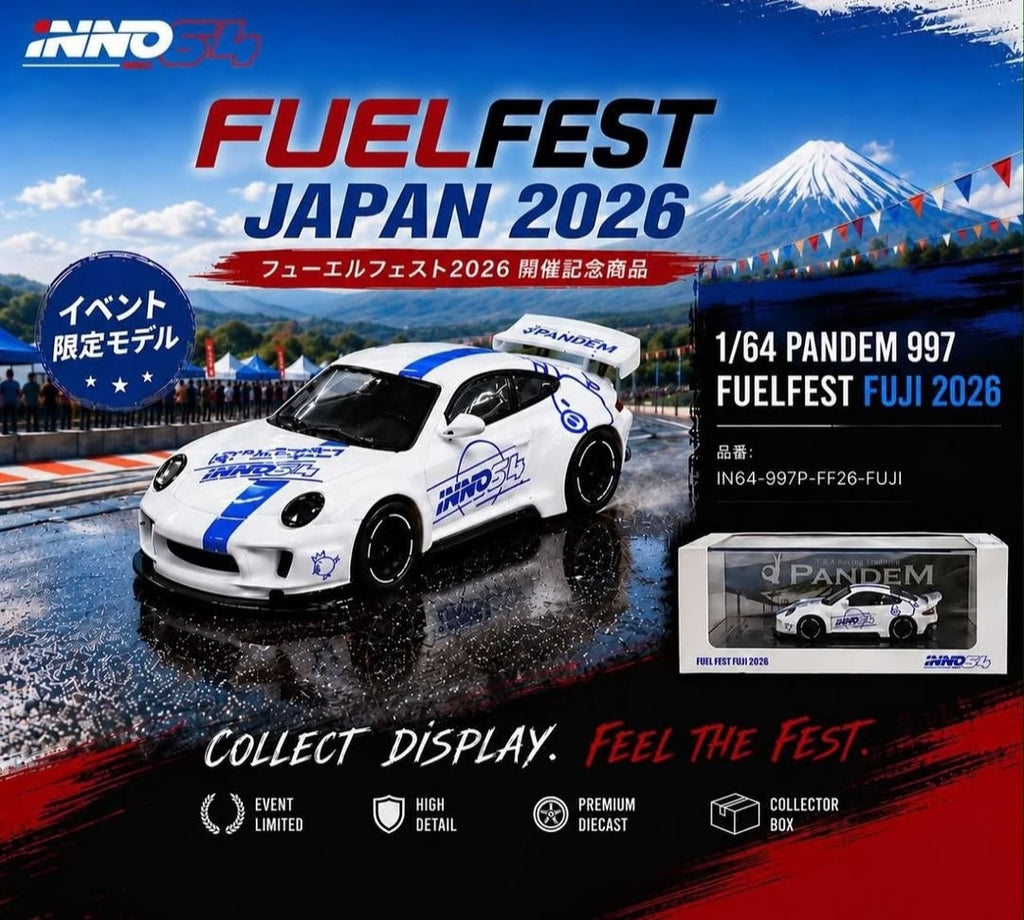 (Coming Soon) INNO64 1/64 PANDEM 997 Fuelfest Fuji 2026 (LIMITED QUANTITIES)
