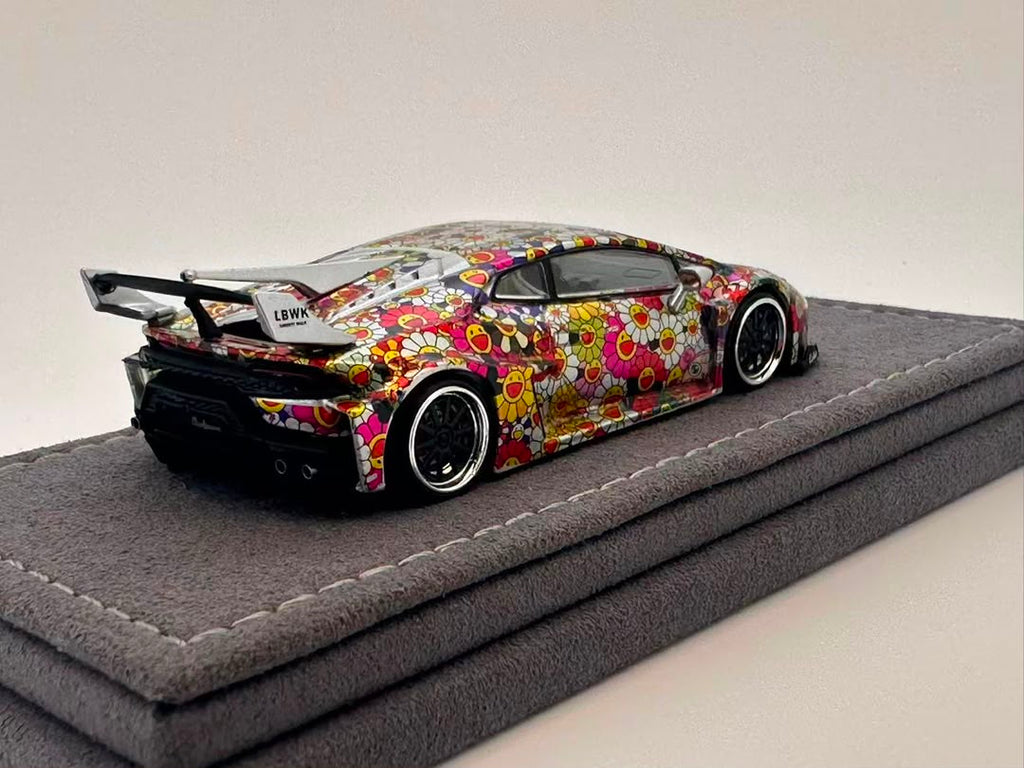 (Coming Soon) DAP 1:64 Huracan LP610 LB-Silhouette Works Widebody - KiKi Livery