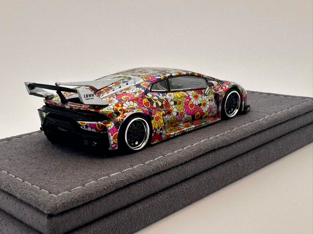 (Coming Soon) DAP 1:64 Huracan LP610 LB-Silhouette Works Widebody - KiKi Livery