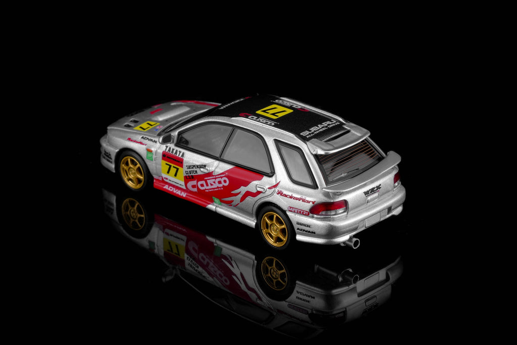 (Coming Soon) MOTORHELIX 1/64 Subaru Impreza Wagon WRX STi Verion VI - CUSCO Livery Silver