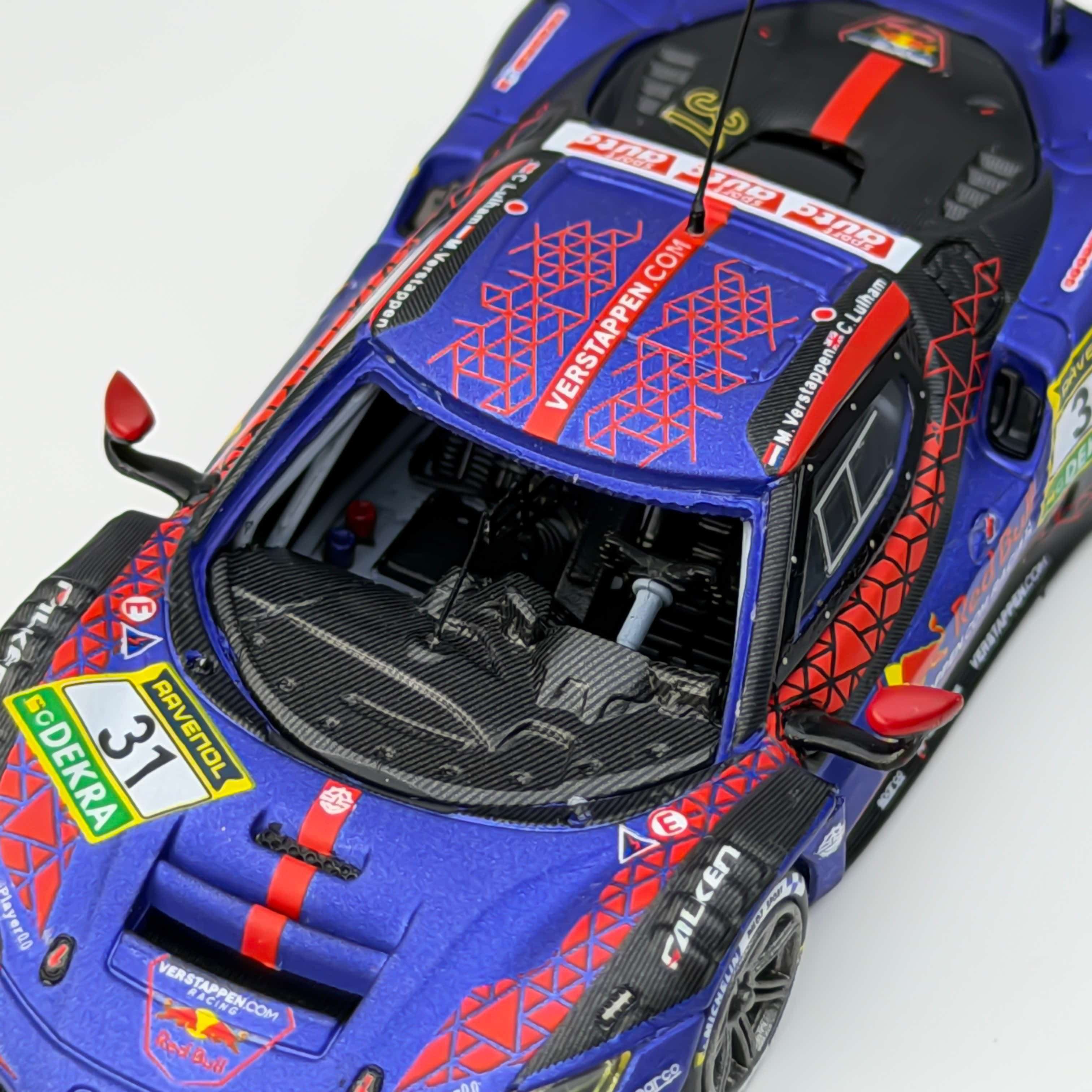 (Coming Soon) TOPLUX 1/64 296GT3 Red Bull 31# Diecast model
